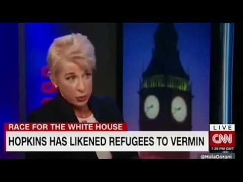 Una periodista británica dice en CNN: «sois la cadena de noticias Clinton»
