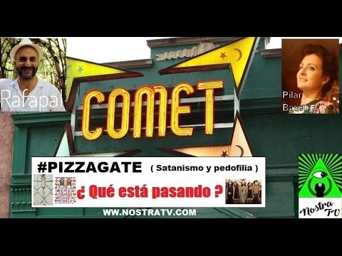 Pilar Baselga y Rafapal explican el caso Pizzagate en Nostra TV (sin editar)