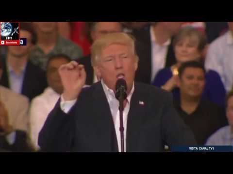 Trump se lanza contra los medios en mitin en Florida (en español)