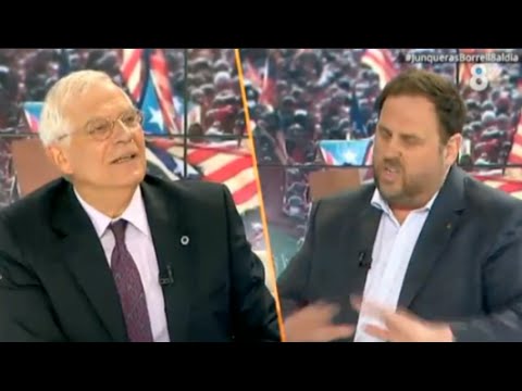 El ex ministro Borrell destroza las falacias secesionistas cara a cara con Junqueras